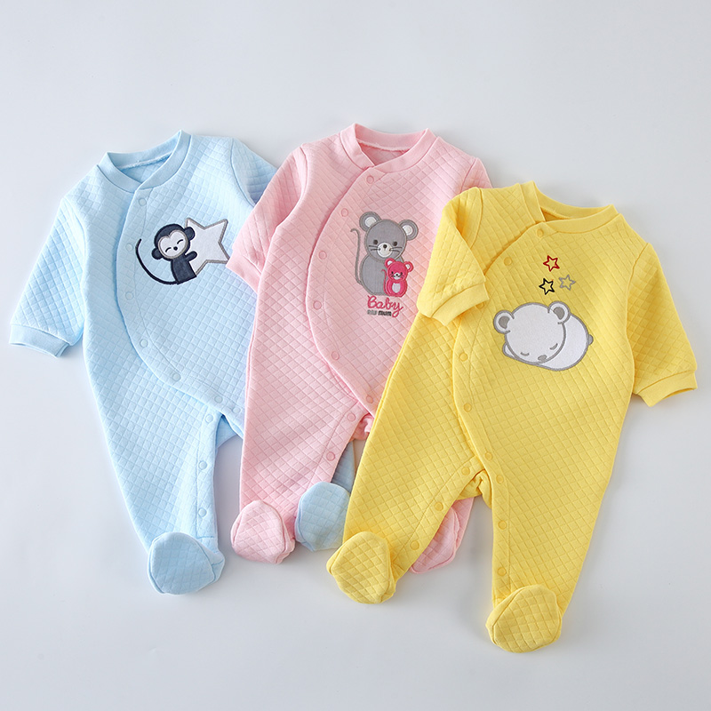 Baby Clothing Outlet - Baby Cotton Rompers Clothes Newborn Long