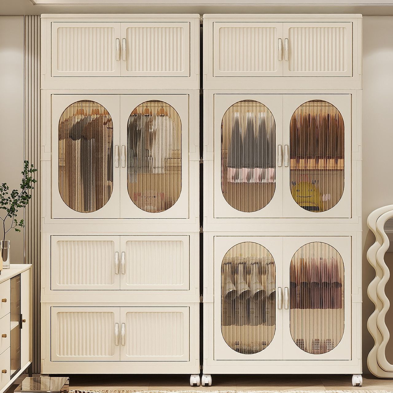 Baby Clothing Cupboard - Baby Closet Home Use Clothes And