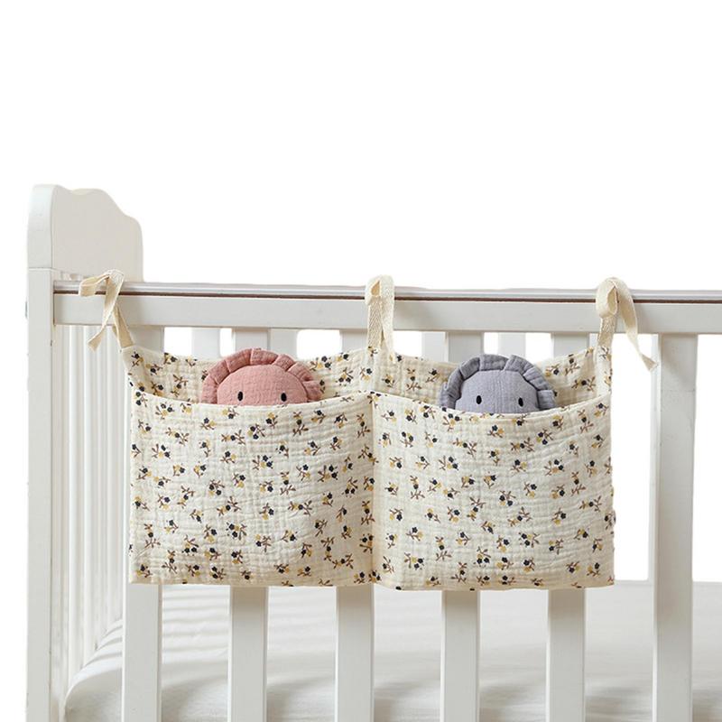Baby Clothing Organizer - Baby Crib Organizer Cot Caddy Bed