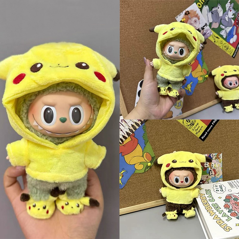 Baby Clothing Unisex - 15 17cm For Labubu Doll Cartoon