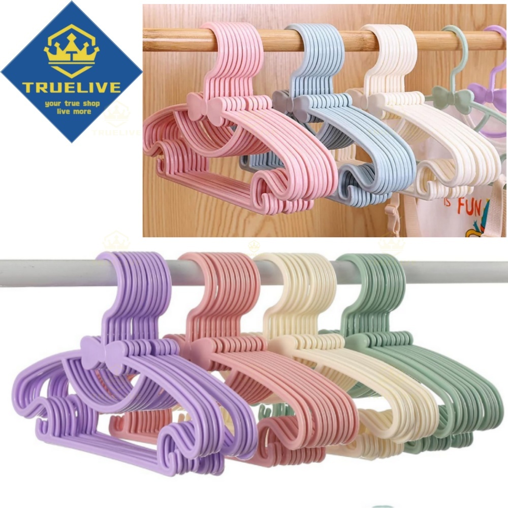 Baby Clothing Organizer - 30/20/10/5/1PC Baby Clothes Racks Plastic Towel