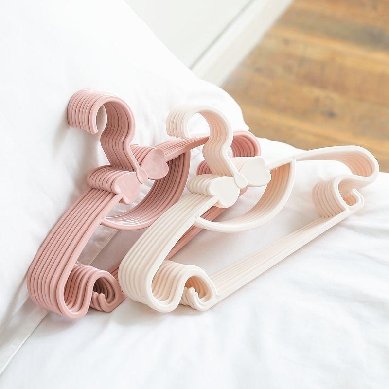 Baby Clothing Organizer - 10pcs Baby Clothes Racks Portable Plastic