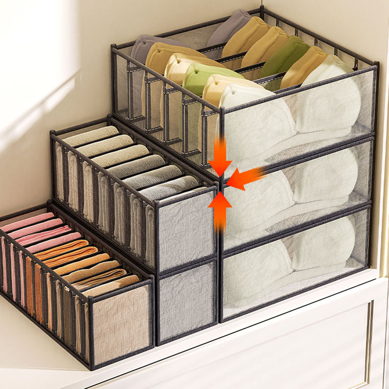 Baby Clothing Organizer - Underwear Storage Box Home Wardrobe Drawer-Style