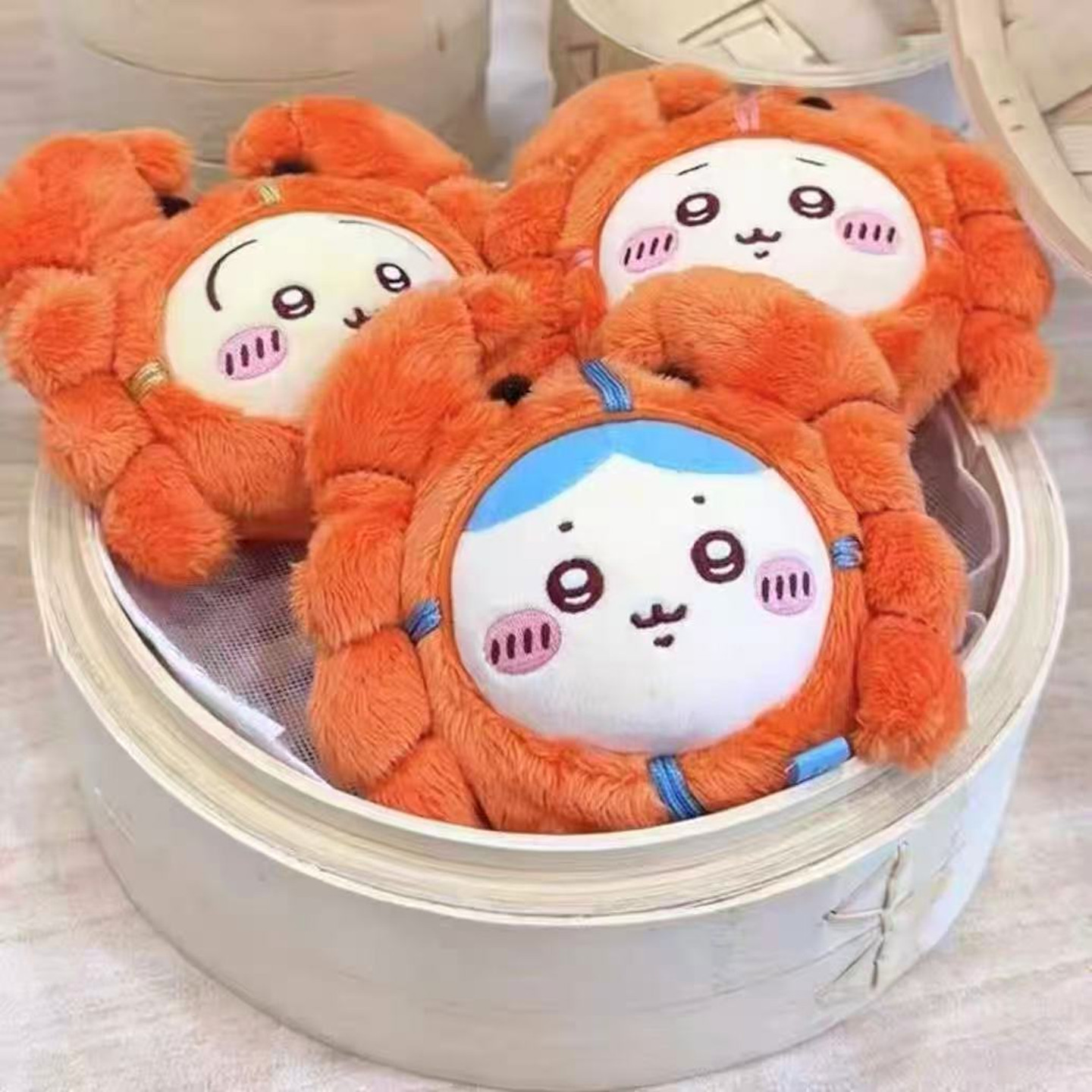Baby Clothing In Japan - Crab Fur Teddy Bear Doll Hanger