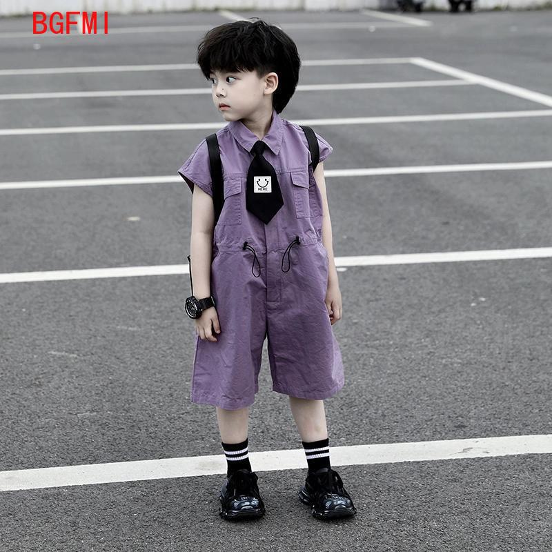 Baby Clothing For Summer - Kids Summer Shorts Overalls Capri Boys