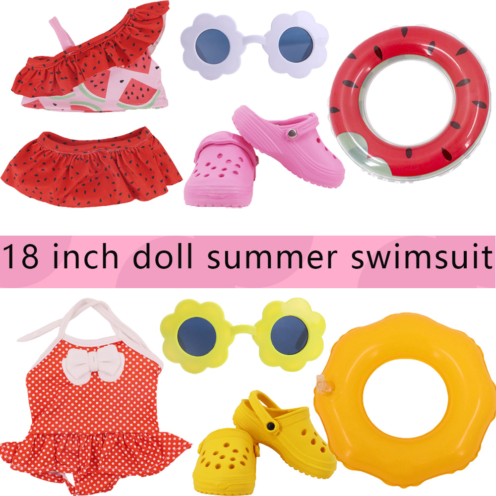 Baby Clothing Unisex - Head Flower Swimsuit Fish Scale Style