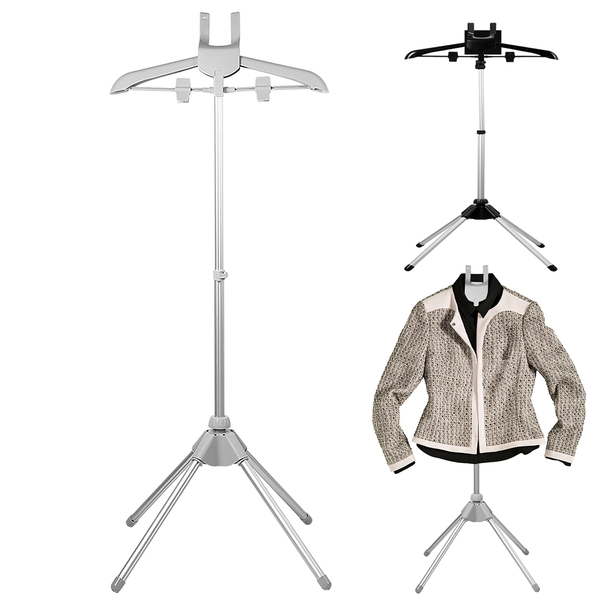 Baby Clothing Display Stand - Steamer Stand Telescopic Iron Steam Clothes