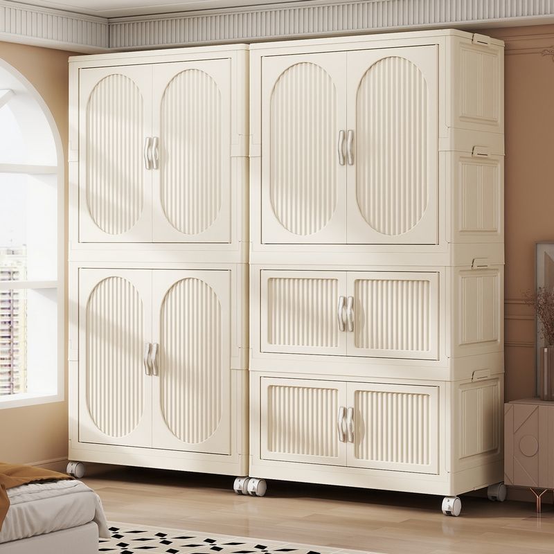 Baby Clothing Cupboard - Foldable Baby Closet Plastic Infant Wardrobe