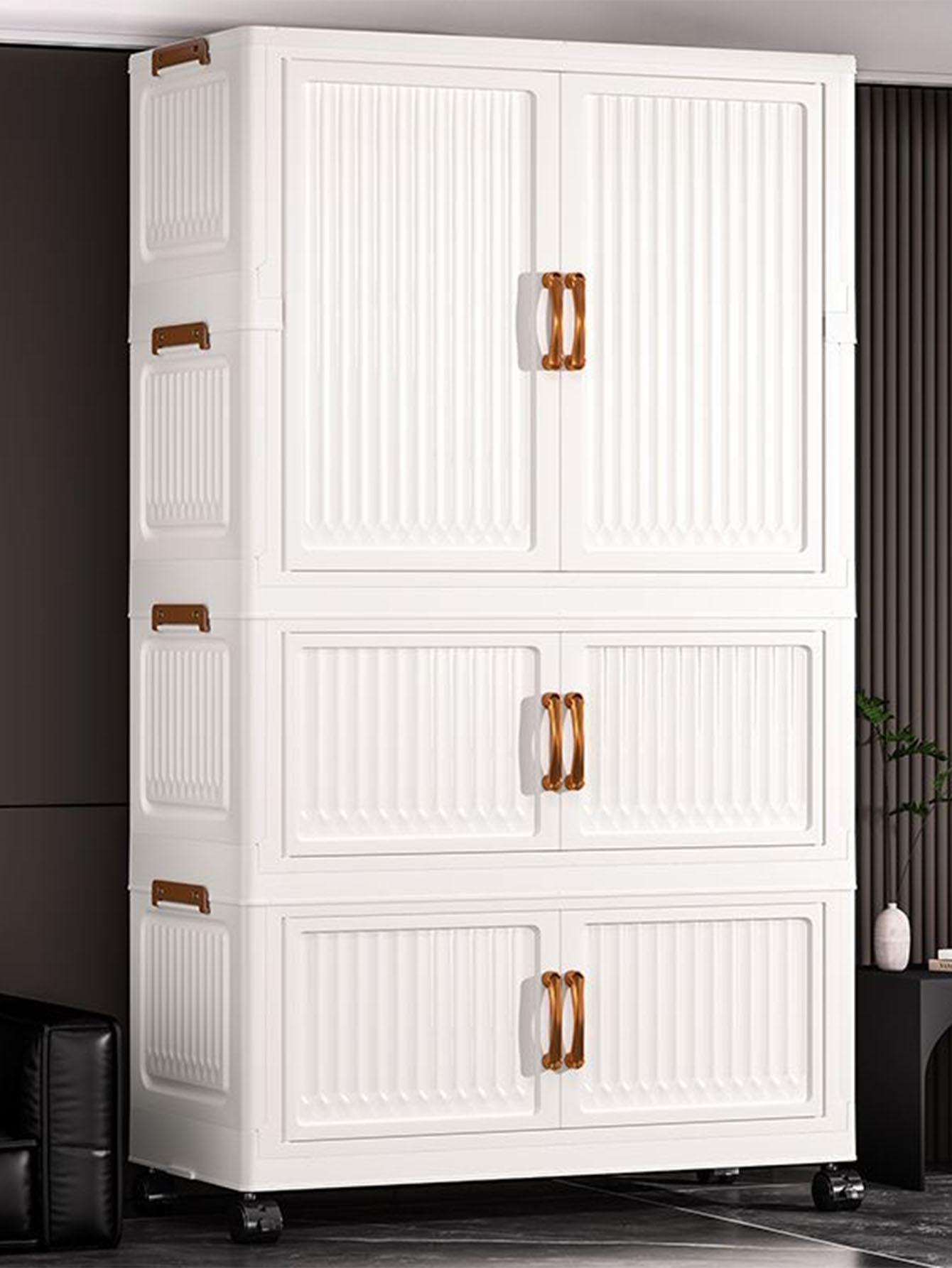 Baby Clothing Cupboard - Installation Free Baby Wardrobe Foldableing Storage