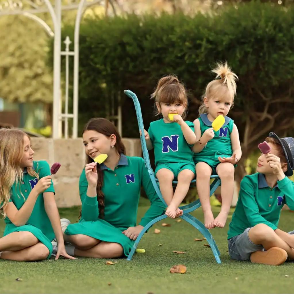 Baby Clothing For Summer - 2026 Mali's SS Green Polo Collection
