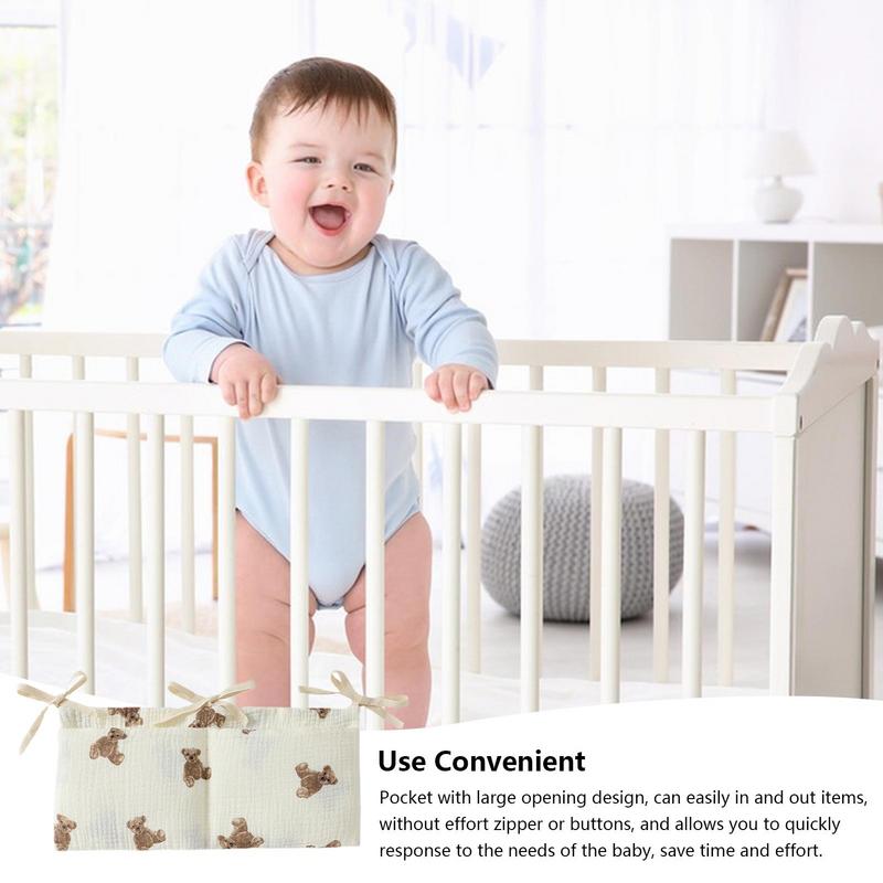 Baby Crib Organizer Cot Caddy  - Baby Clothing Organizer 评论和价格