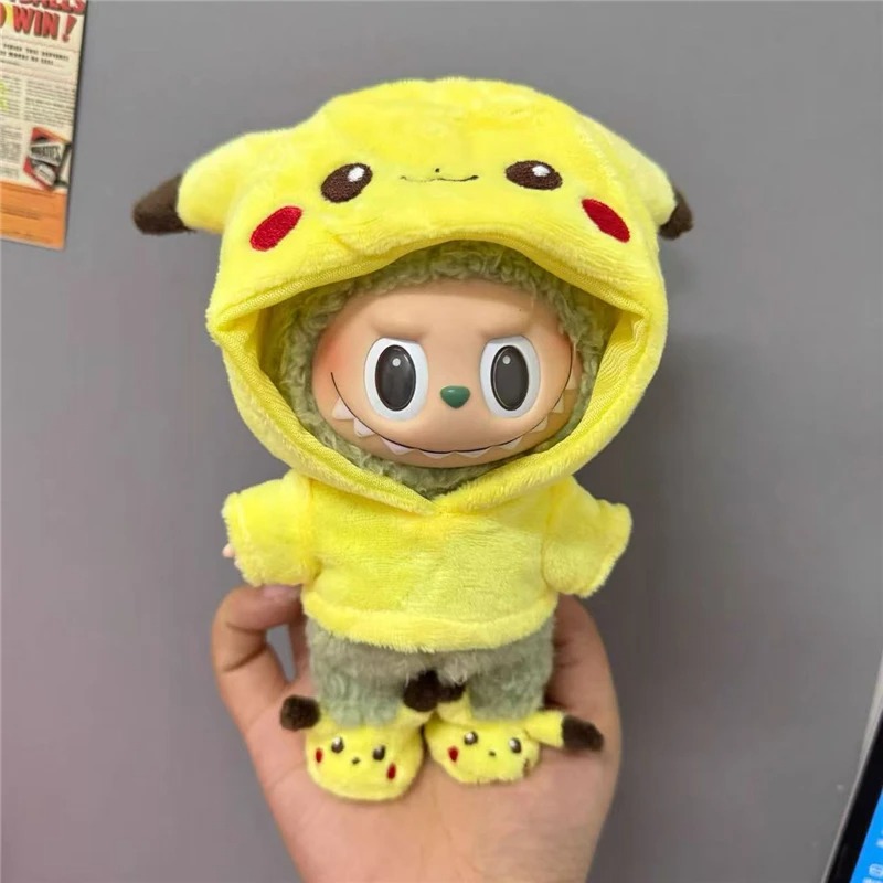 15 17cm For Labubu Doll Cartoo - Baby Clothing Unisex 评论和价格