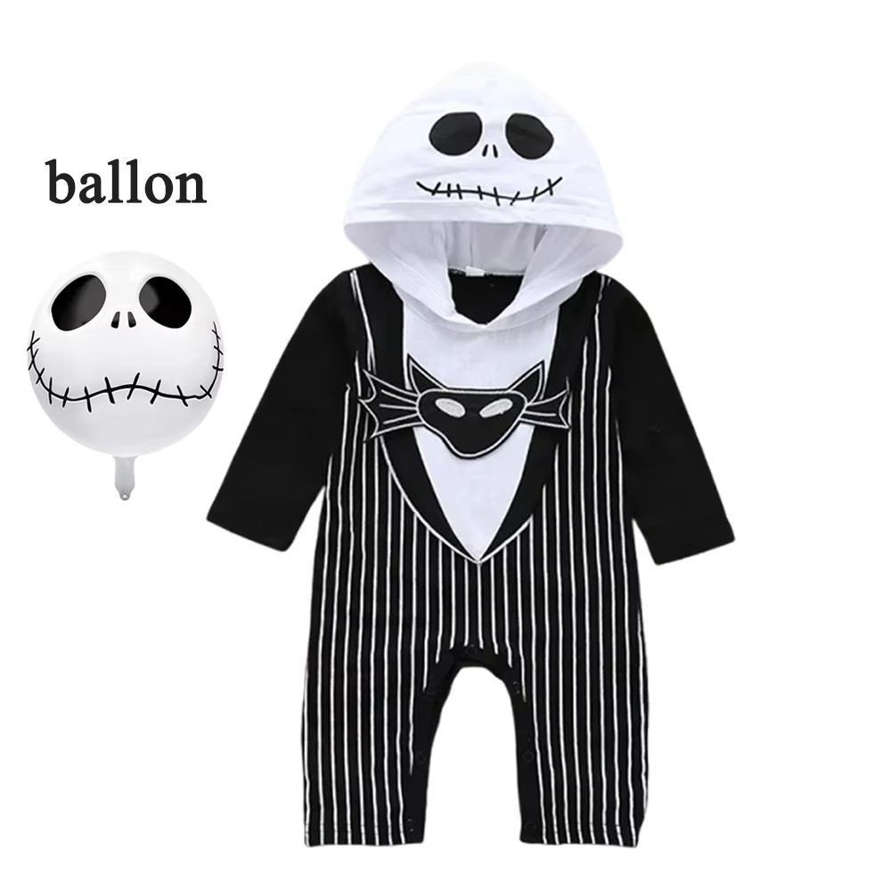 Baby Boys Hooded Romper Hallow - Baby Clothing Onesies 评论和价格