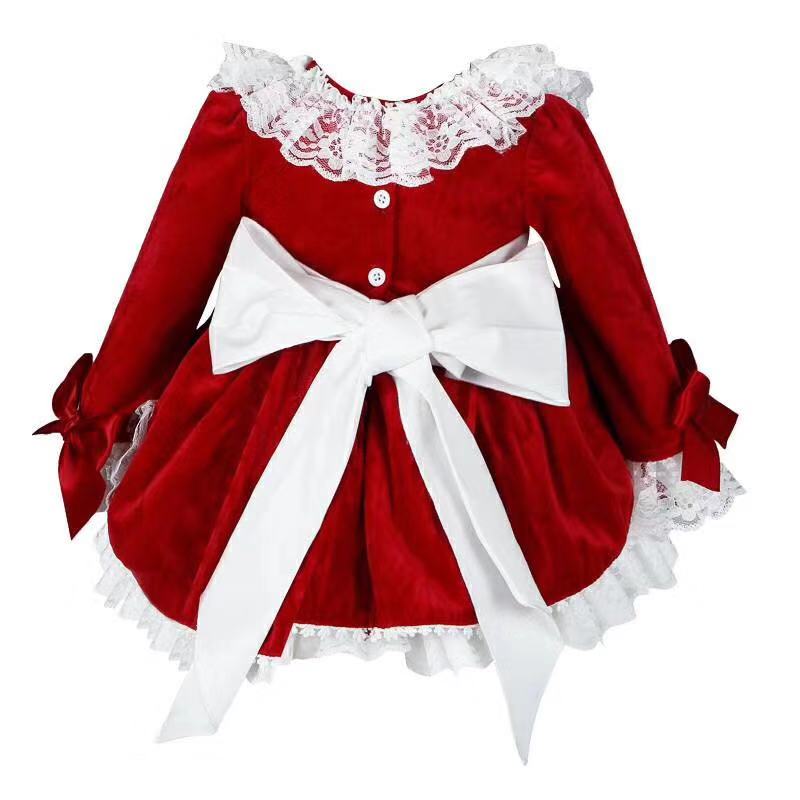 4PCS Baby Girl Autumn Winter S - Baby Clothing Dresser 评论和价格