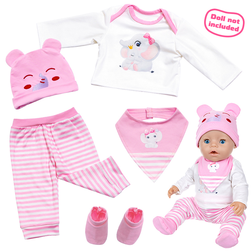 Doll Clothes Set for 16-18 Inc - Baby Clothing Unisex 评论和价格