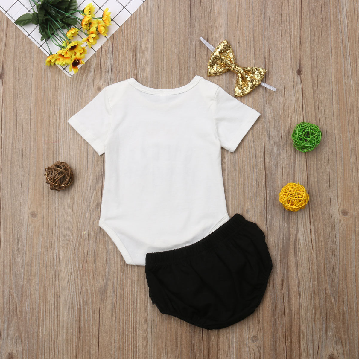 3PCS Cute Newborn Baby Girl Ou - Baby Clothing Outlet 评论和价格
