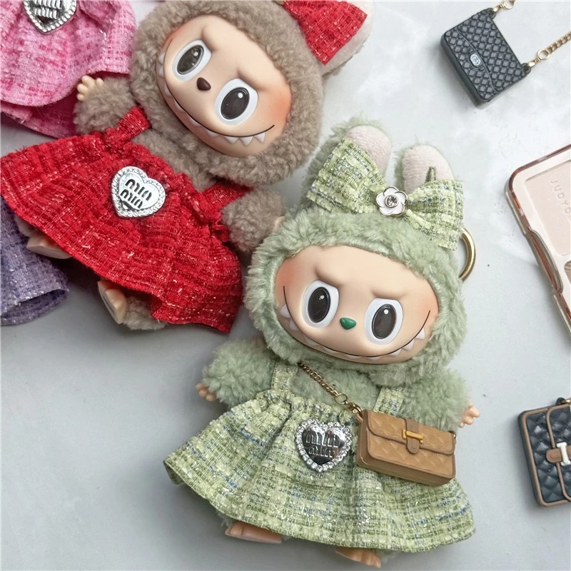 15 17cm For Labubu Doll Adorab - Baby Clothing Unisex 评论和价格