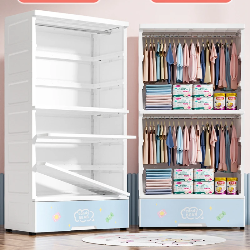 Clothes Rack Children Wardrobe - Baby Clothing Cupboard 评论和价格