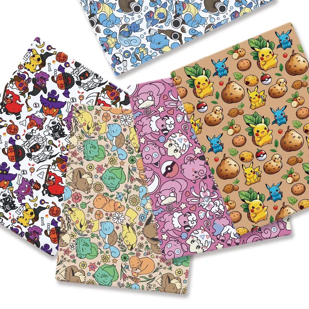 Pokemon Cartoon Fabric140*50cm - Baby Clothing In Japan 评论和价格