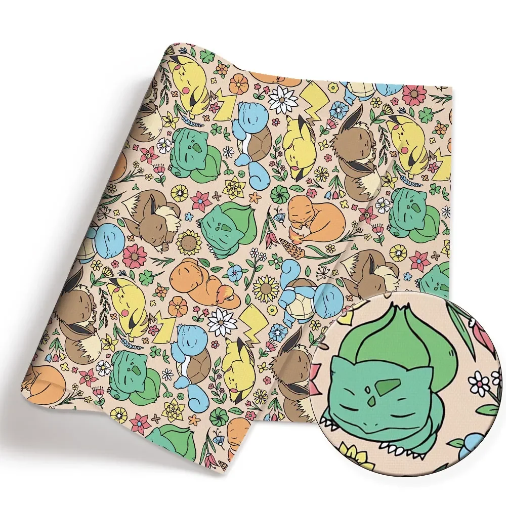 Pokemon Cartoon Fabric140*50cm - Baby Clothing In Japan 评论和价格