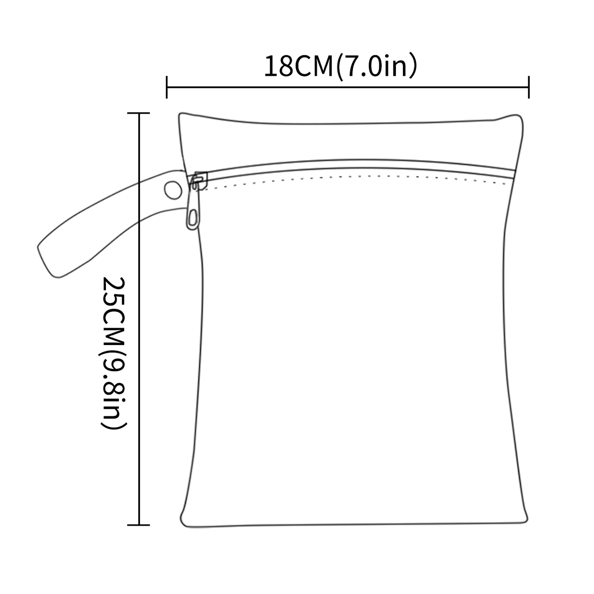 Elinfant 2pcs Waterproof Mini  - Baby Clothing Bag 评论和价格