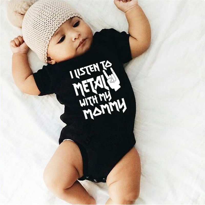 I Listen to Metal with My Dadd - Baby Clothing Outlet 评论和价格