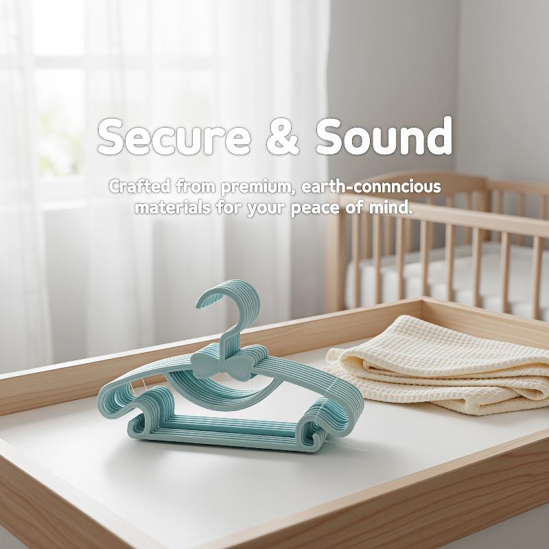 12PCS Baby Kids Clothes Hanger - Baby Clothing Rack 评论和价格