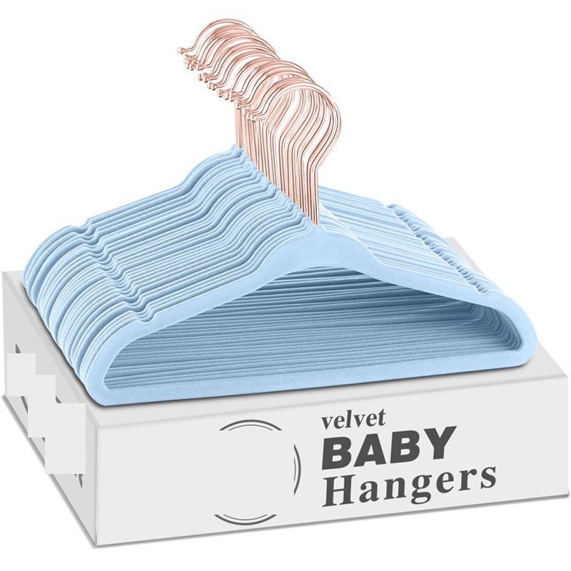 Velvet Hangers for Clothes 10P - Baby Clothing Rack 评论和价格