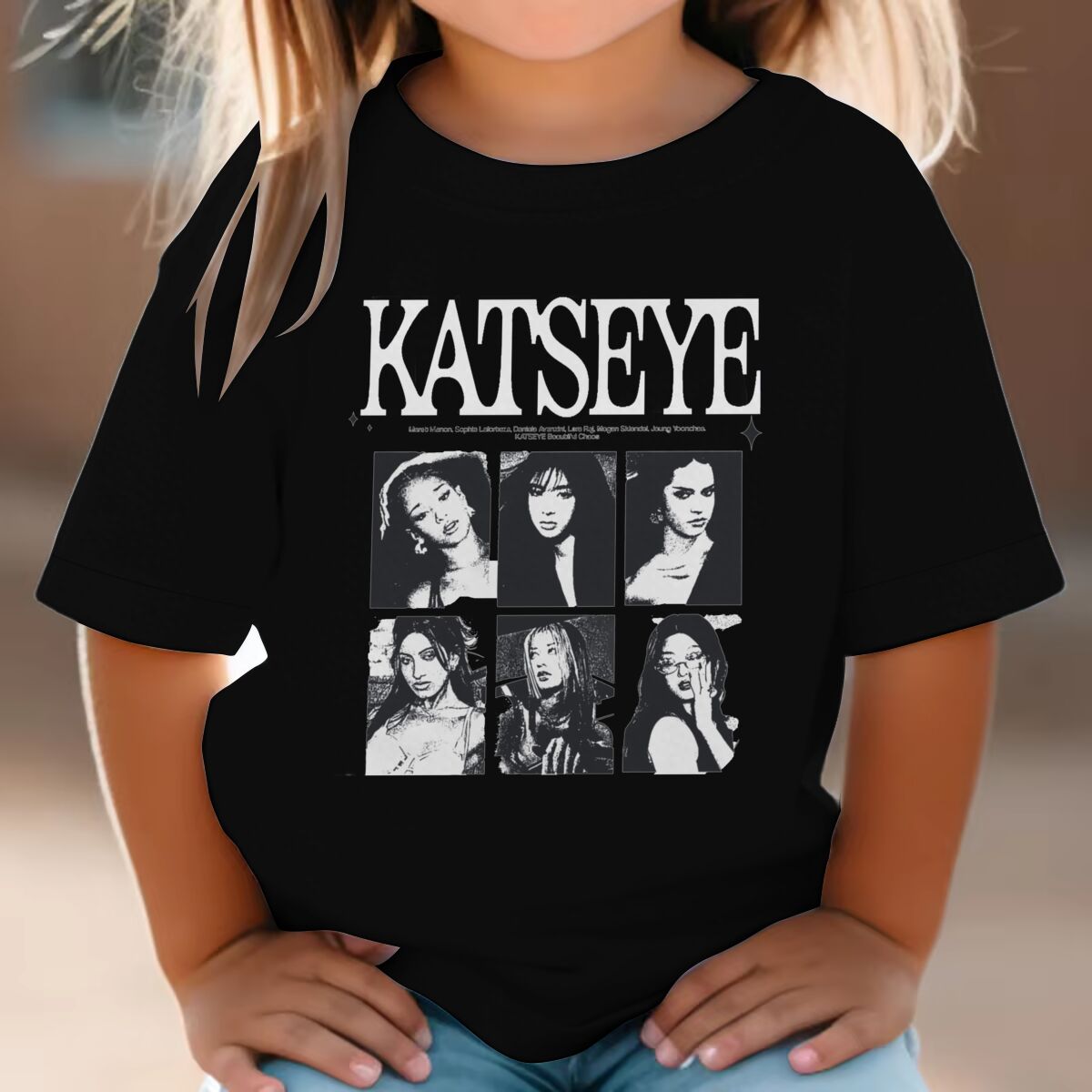 KATSEYE Print Summer Tops Girl - Baby Clothing For Summer 评论和价格