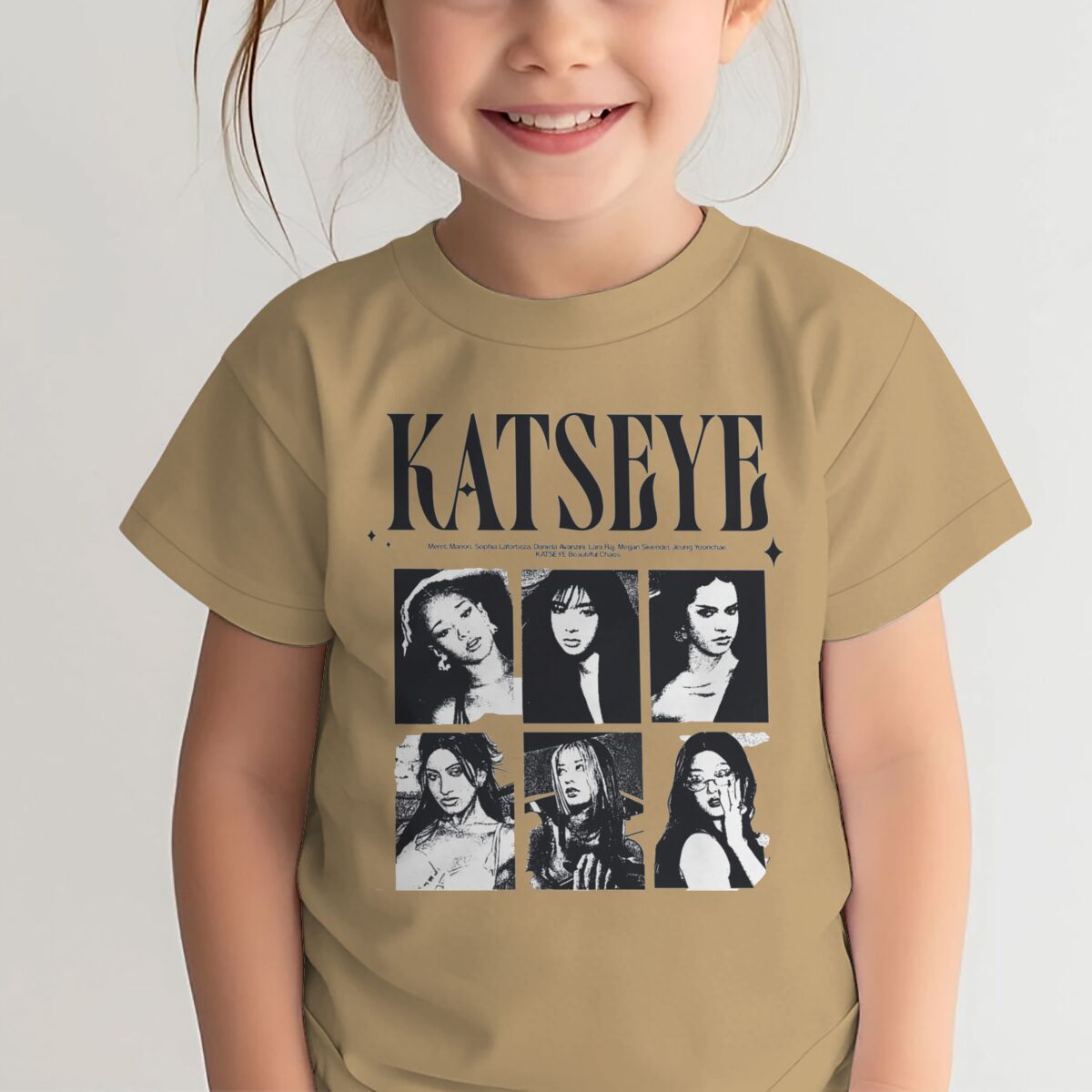 KATSEYE Print Summer Tops Girl - Baby Clothing For Summer 评论和价格