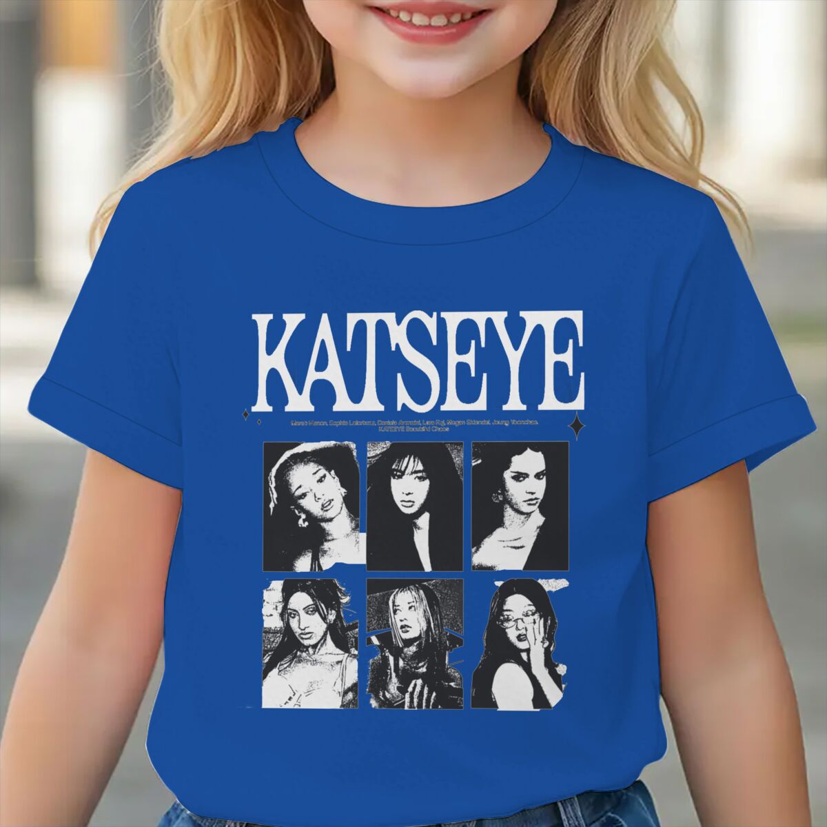 KATSEYE Print Summer Tops Girl - Baby Clothing For Summer 评论和价格