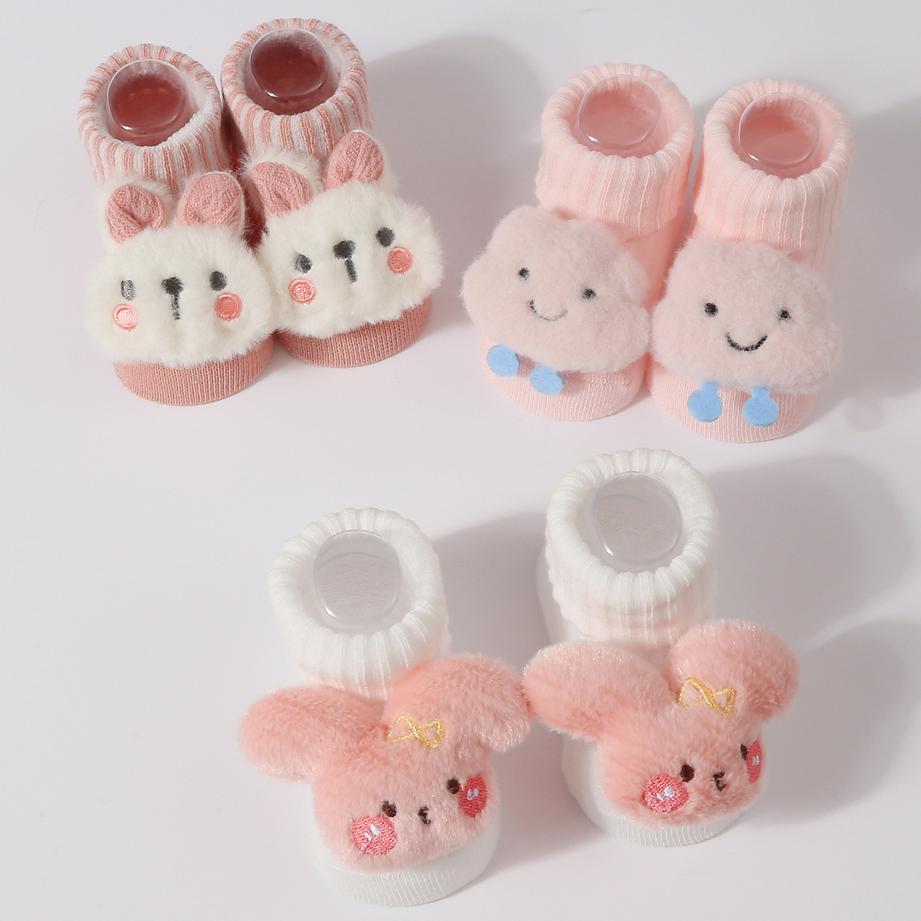 3Pairs/set Baby Socks Girls Bo - Baby Clothing Outlet 评论和价格