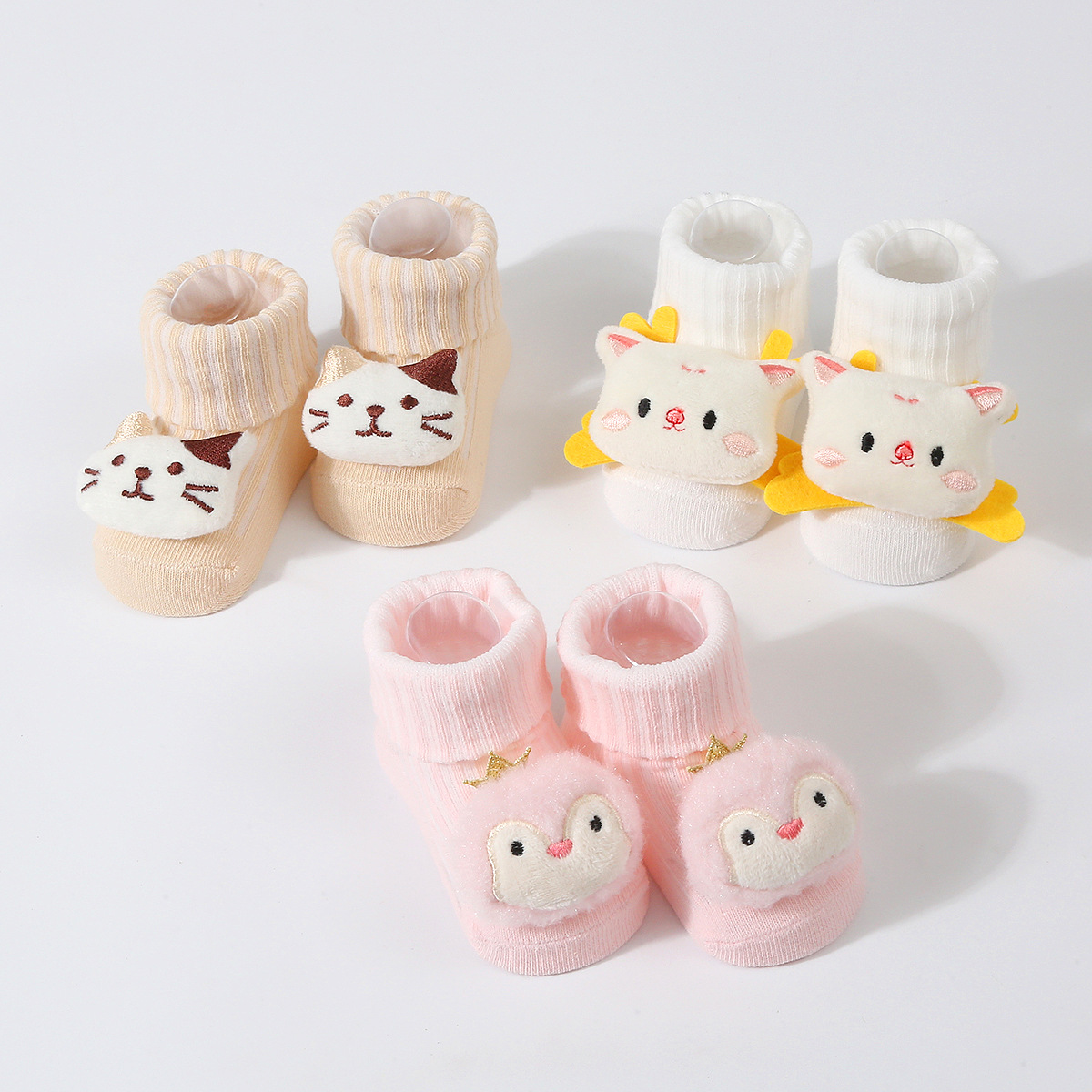 3Pairs/set Baby Socks Girls Bo - Baby Clothing Outlet 评论和价格