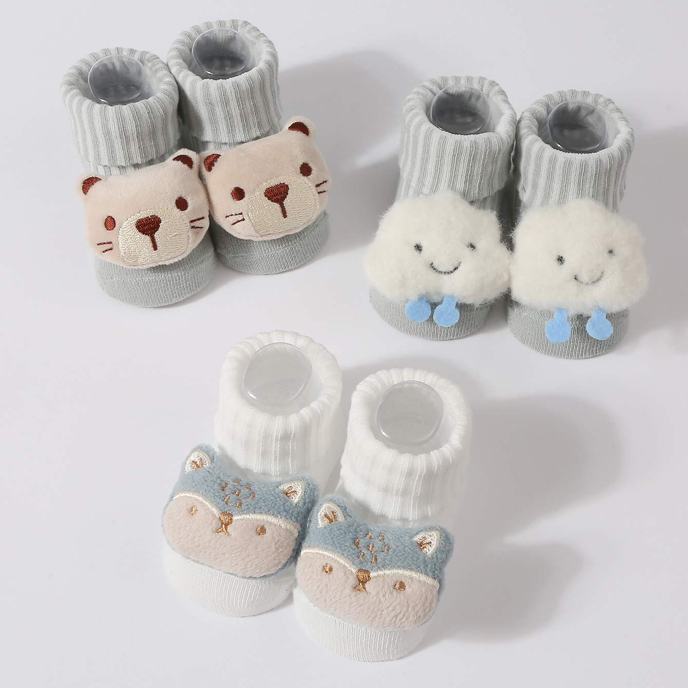 3Pairs/set Baby Socks Girls Bo - Baby Clothing Outlet 评论和价格