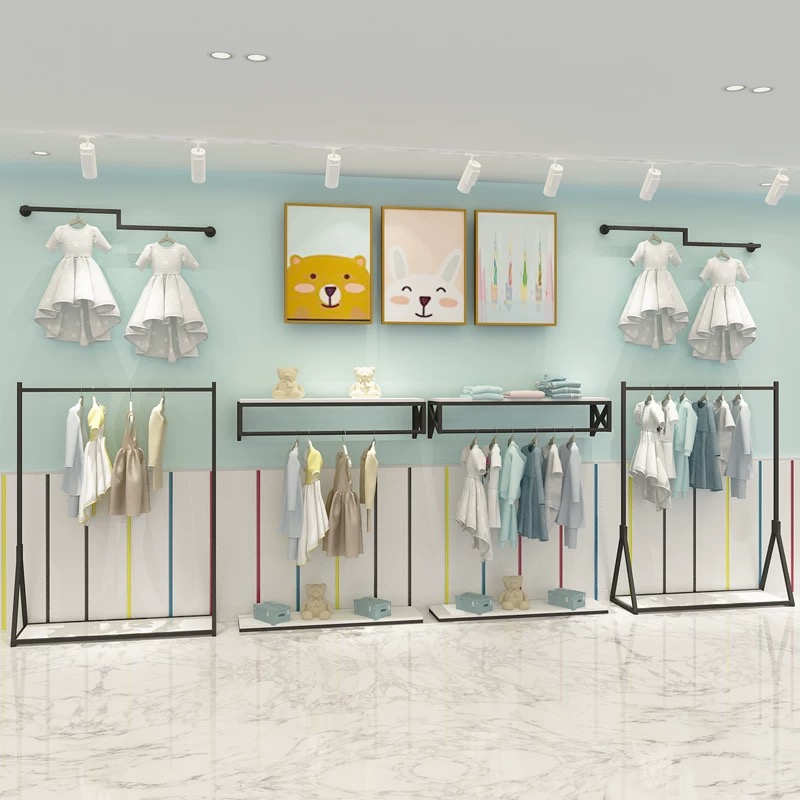Children Garment Store Furnitu - Baby Clothing Rack 评论和价格