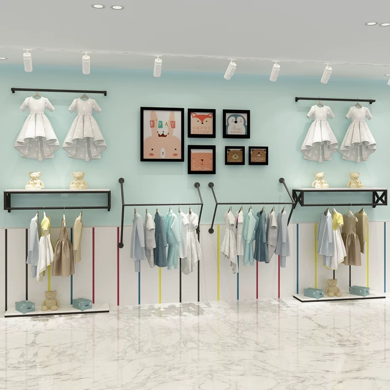 Children Garment Store Furnitu - Baby Clothing Rack 评论和价格