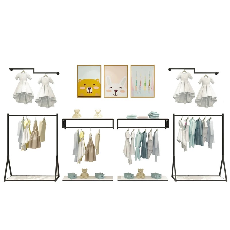 Children Garment Store Furnitu - Baby Clothing Rack 评论和价格