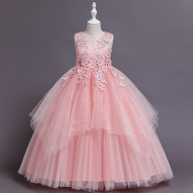 Girls' Bridesmaid Wedding Dres - Baby Clothing Dresser 评论和价格