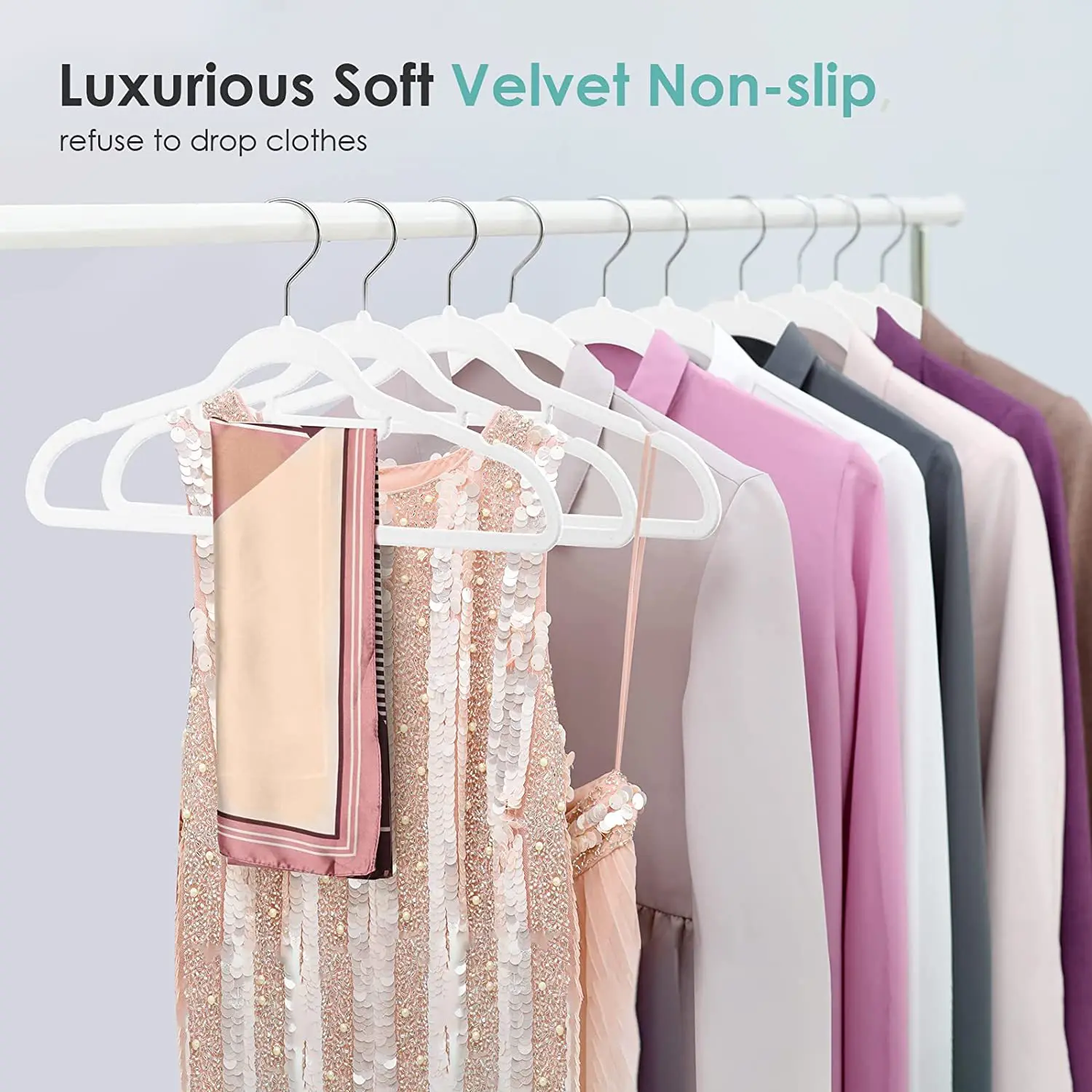 42Cm ABS flocking non-slip clo - Baby Clothing Rack 评论和价格
