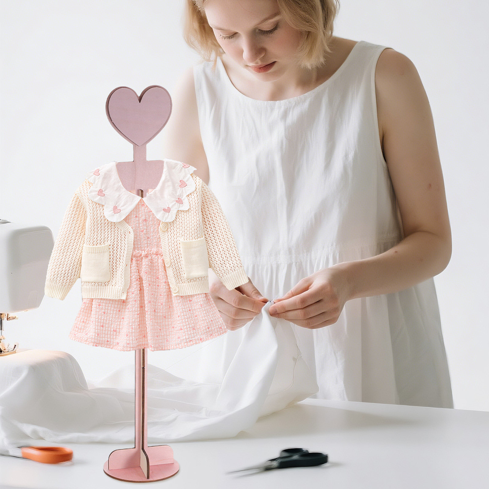 Wooden Baby Clothes Display St - Baby Clothing Display Stand 评论和价格