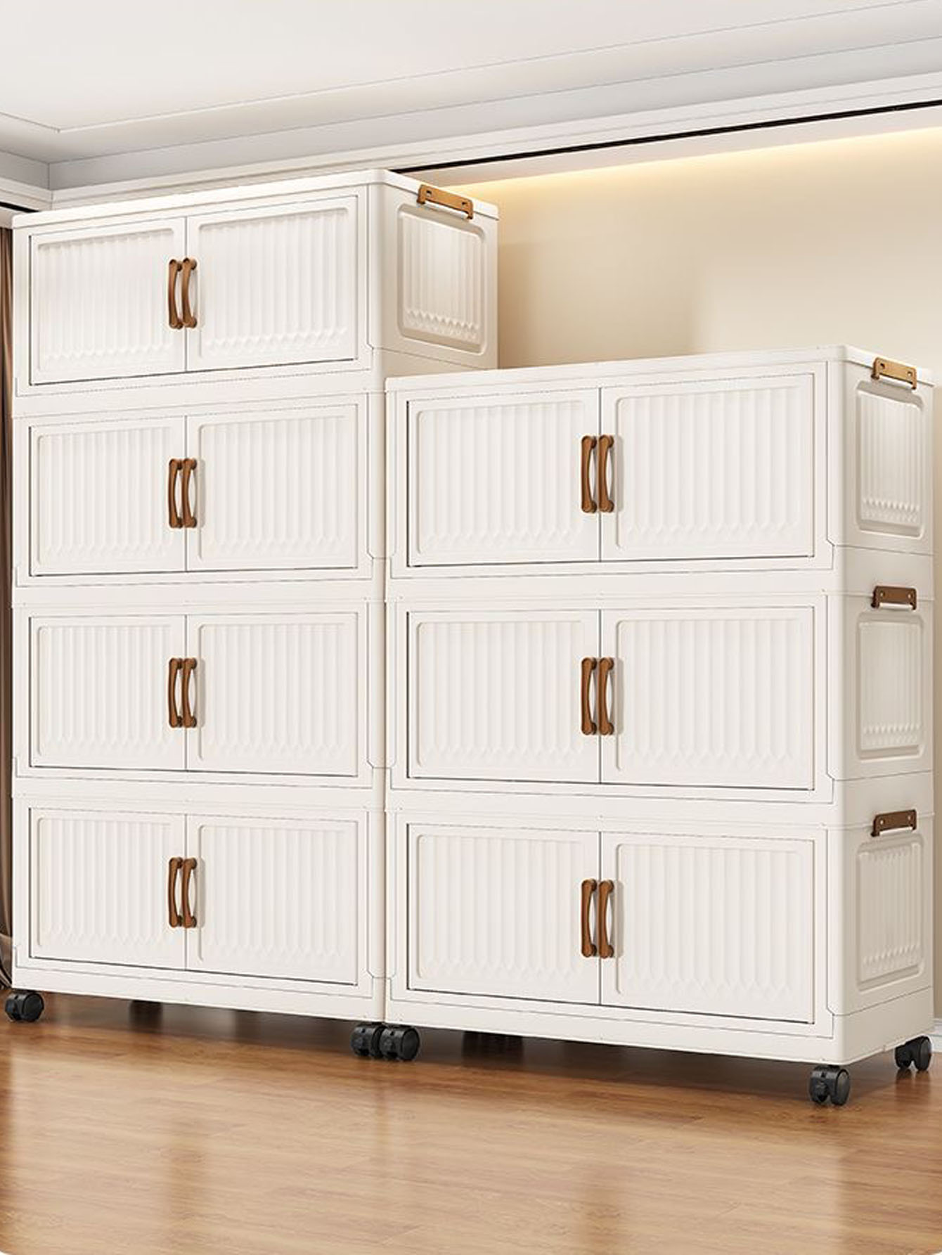 Foldable No-Install Multi-Laye - Baby Clothing Cupboard 评论和价格