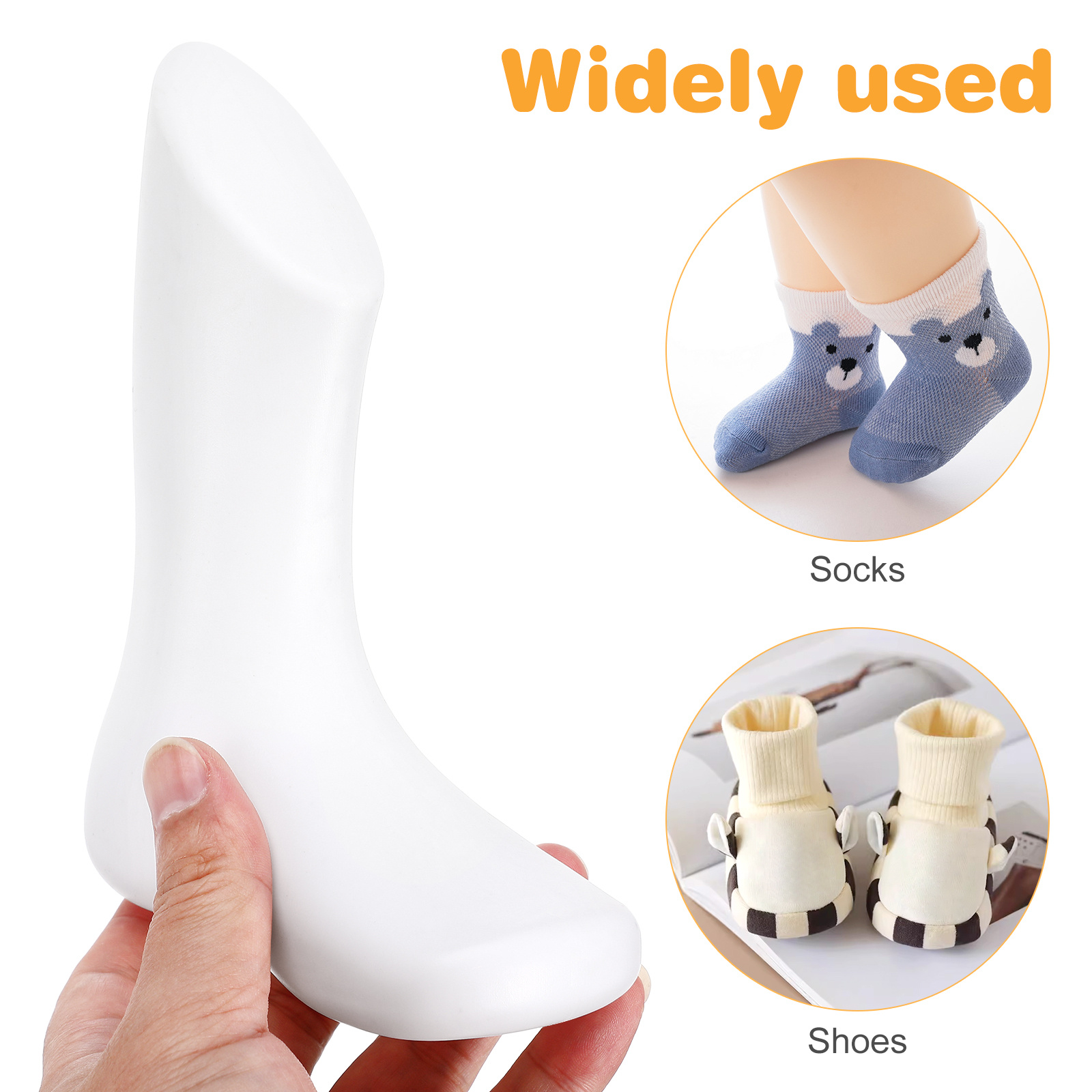 4pcs Baby Retail Foot Plastic  - Baby Clothing Display Stand 评论和价格