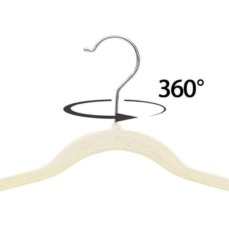 Velvet Clothes Hangers for Sui - Baby Clothing Rack 评论和价格