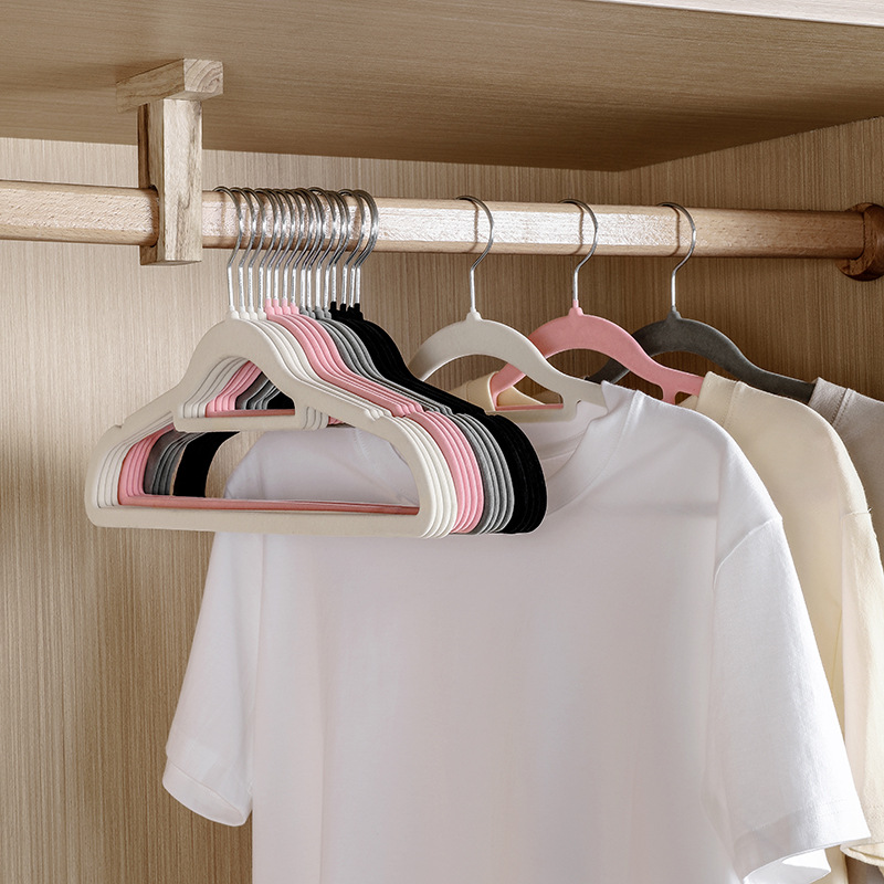 Velvet Clothes Hangers for Sui - Baby Clothing Rack 评论和价格