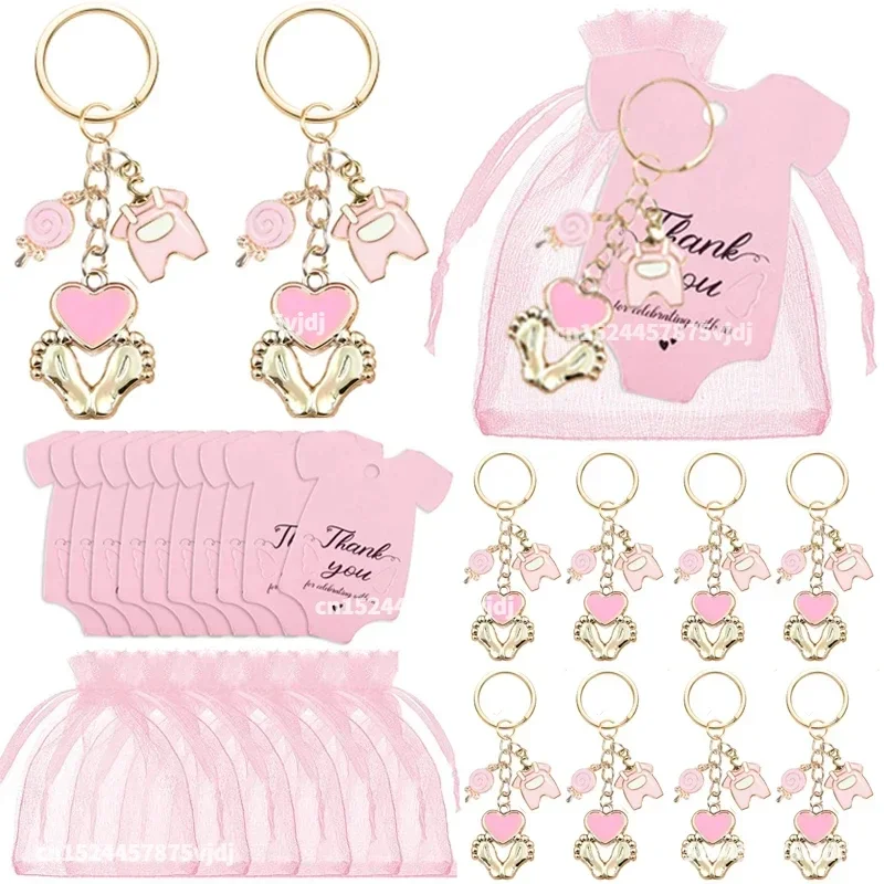 12 Set Baby Shower Favors Gues - Baby Clothing Bag 评论和价格