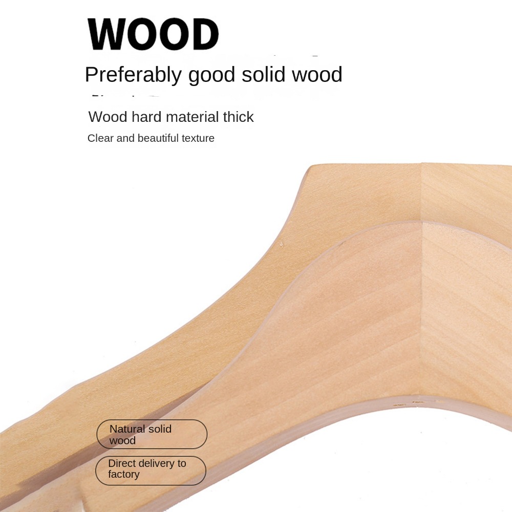 Solid Wood Suit Hangers Underw - Baby Clothing Display Stand 评论和价格