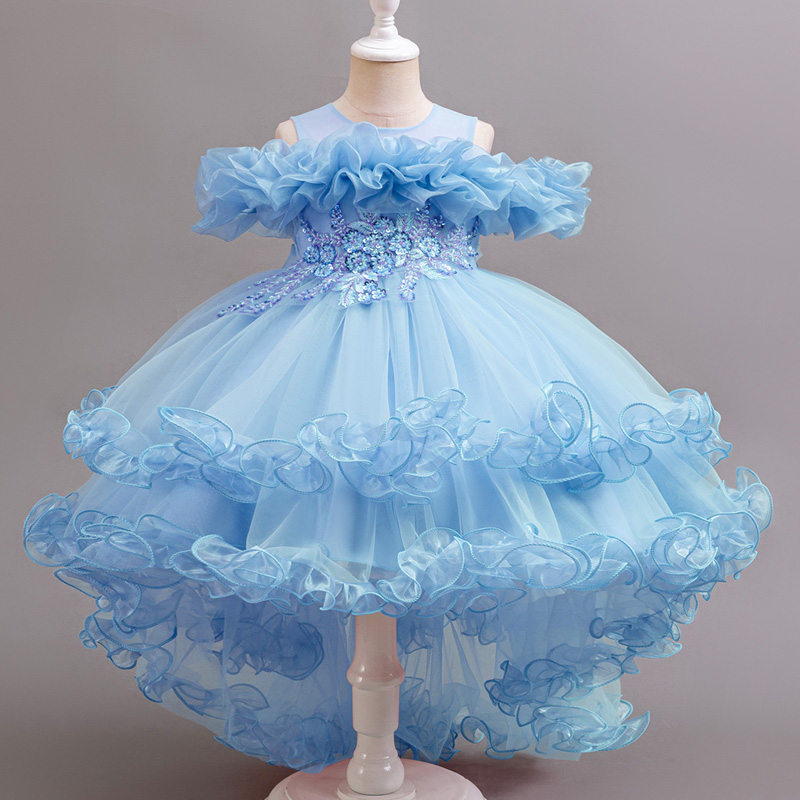 Girl Flower Princess Sequins B - Baby Clothing Dresser 评论和价格