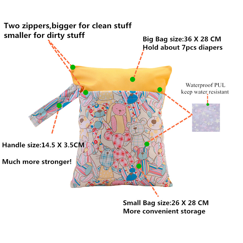 BIAI Beautiful Pattern Polyest - Baby Clothing Bag 评论和价格