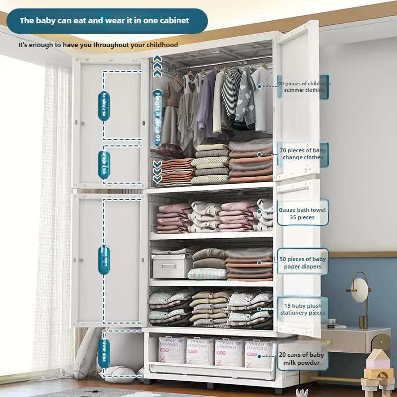 Baby Wardrobe Children's Stora - Baby Clothing Cupboard 评论和价格
