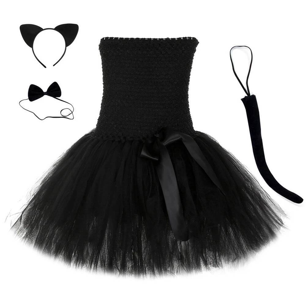 Cute Black Cat Tutu Dress Baby - Baby Clothing Dresser 评论和价格